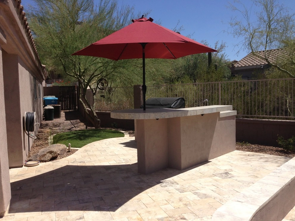 Multi-Levels Create This Phoenix Landscape Design! by Dream Retreats Landscape - Photo 2
