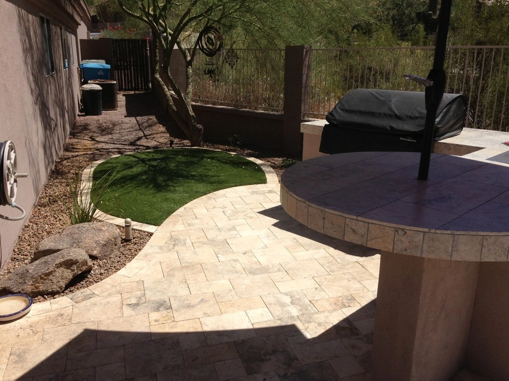 Multi-Levels Create This Phoenix Landscape Design! by Dream Retreats Landscape - Photo 4