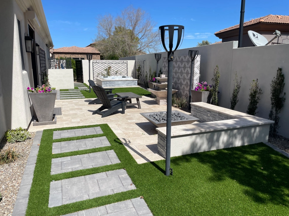 Side Yard Transformation-Bonanza Road, Gilbert by Dream Retreats Landscape - Photo 4