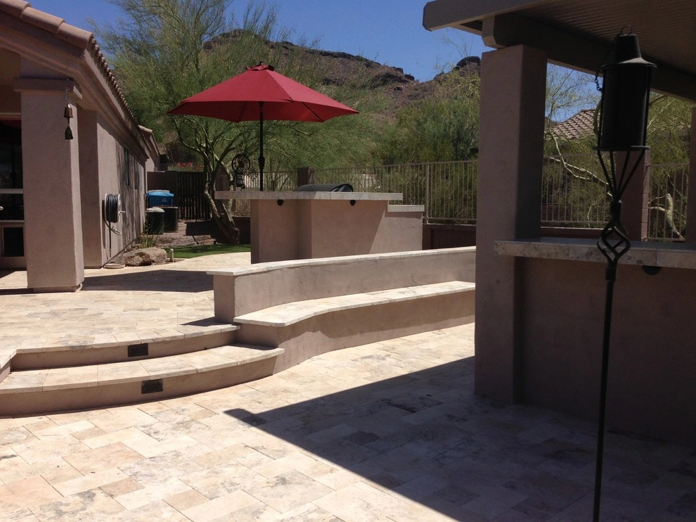 Multi-Levels Create This Phoenix Landscape Design! by Dream Retreats Landscape - Photo 3