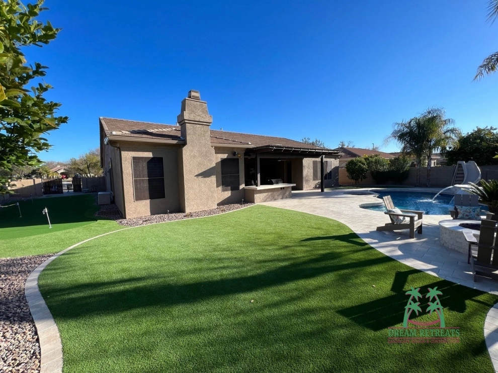 Arizona Backyard Renovation - Gilbert - Pace Project by Dream Retreats Landscape - Photo 3