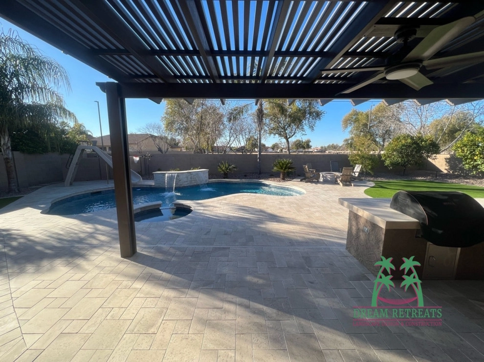 Arizona Backyard Renovation - Gilbert - Pace Project by Dream Retreats Landscape - Photo 8