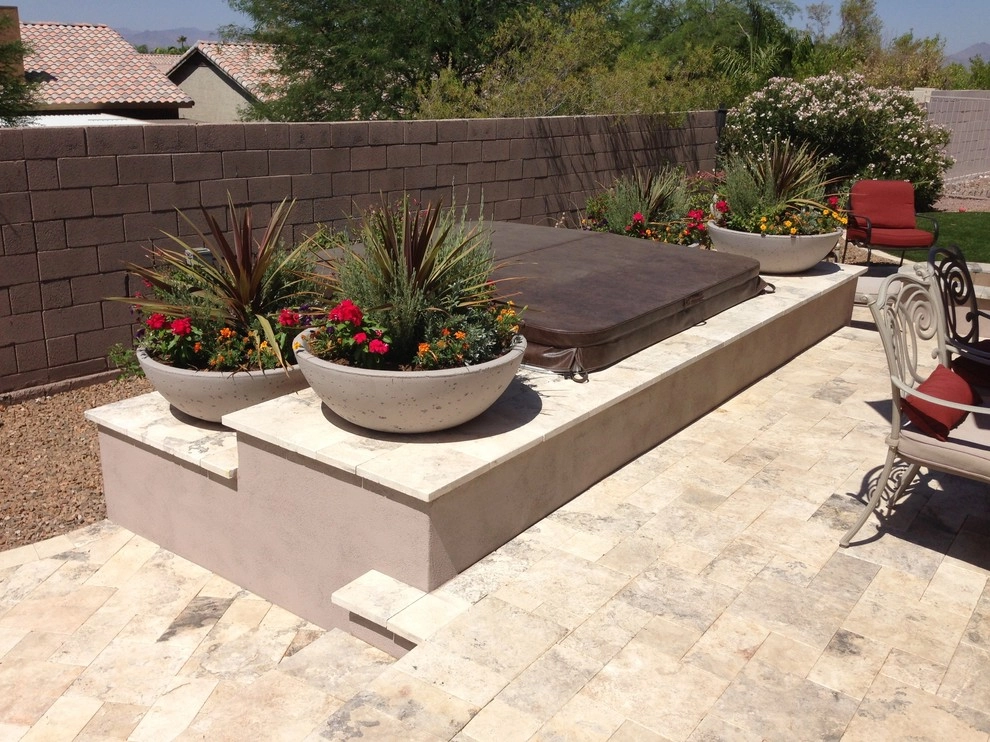 Multi-Levels Create This Phoenix Landscape Design! by Dream Retreats Landscape - Photo 8