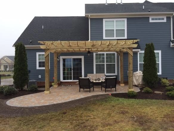 Wood Pergola by Dreamscape Designers Landscape Company - Photo 13