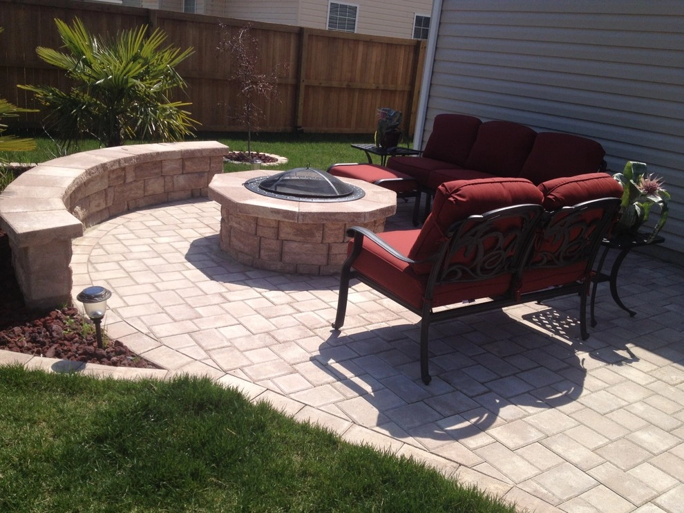 Patios with a Fire Pits by Dreamscape Designers Landscape Company - Photo 2