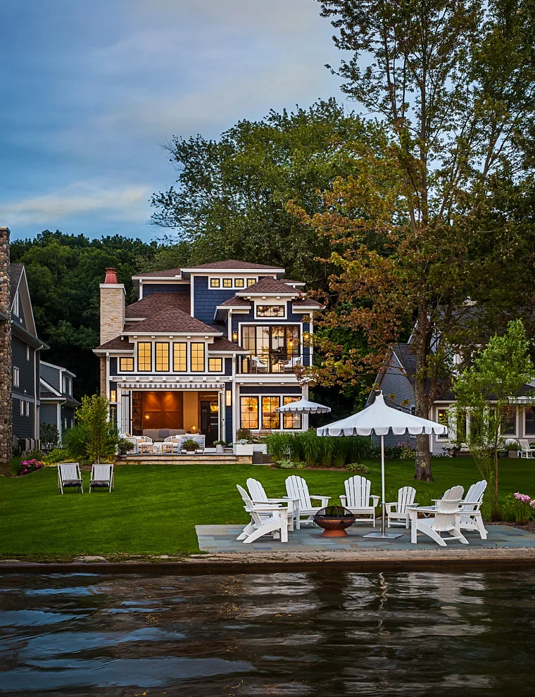 A Lakeside Retreat in Coastal Style by Meadowlark Design+Build - Photo 56