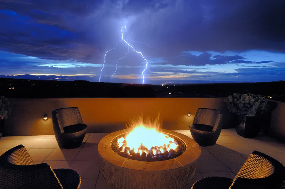 Over Bishop's Lodge in Santa Fe by Prull Custom Builders - Photo 2