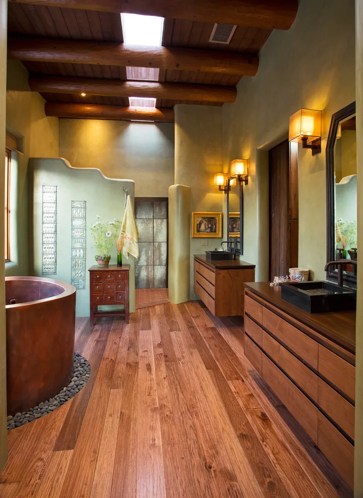 Adobe Residences in Santa Fe New Mexico by Prull Custom Builders - Photo 40