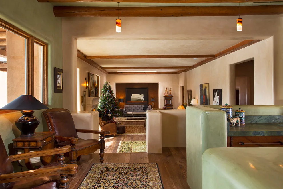 Adobe Residences in Santa Fe New Mexico by Prull Custom Builders - Photo 8