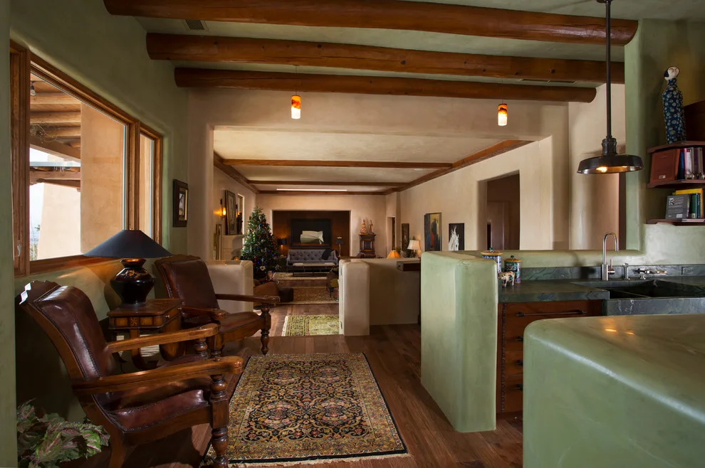 Adobe Residences in Santa Fe New Mexico by Prull Custom Builders - Photo 39