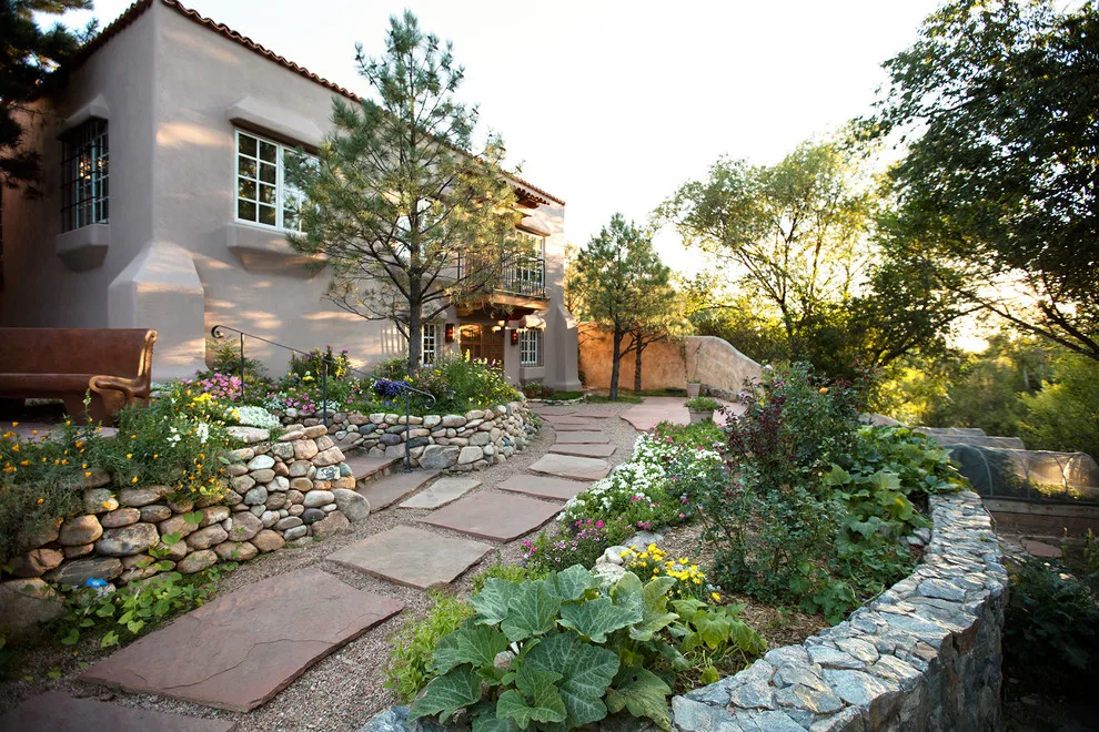 Adobe Residences in Santa Fe New Mexico by Prull Custom Builders - Photo 5