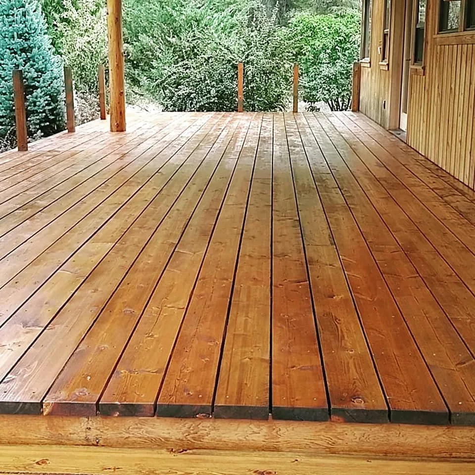 Expansive Deck Enhances a Mountain Getaway by Shawn's Tile & Construction - Photo 5