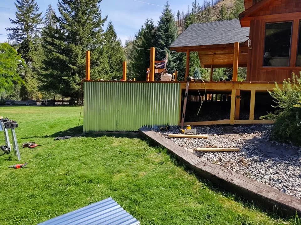 Expansive Deck Enhances a Mountain Getaway by Shawn's Tile & Construction - Photo 4