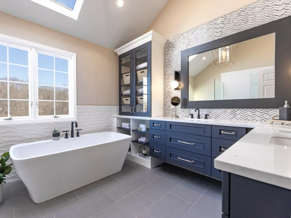 Roomy Master Bathroom in Chester by JMC Home Remodeling - Photo 3