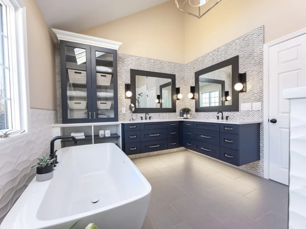 Roomy Master Bathroom in Chester by JMC Home Remodeling - Photo 14