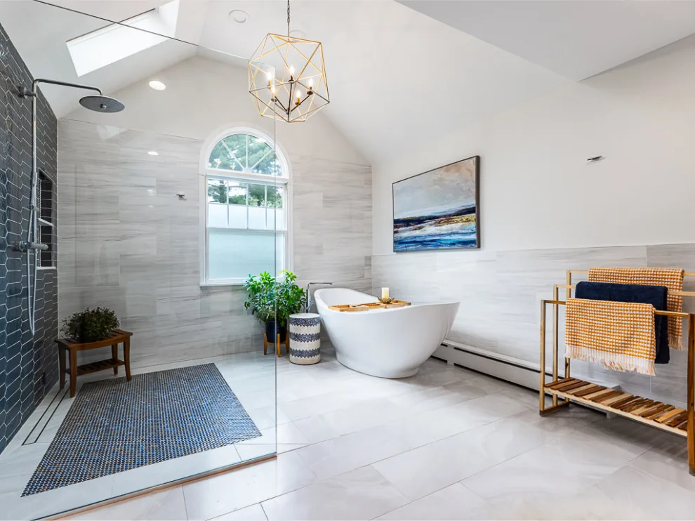 Expansive Master Bathroom in Towaco by JMC Home Remodeling - Photo 22