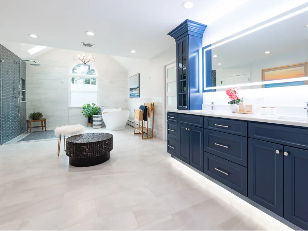 Expansive Master Bathroom in Towaco by JMC Home Remodeling - Photo 38