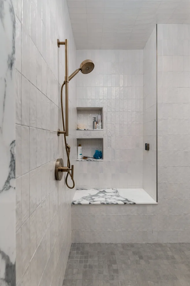 Italian Master Bath at Spanish Oaks by New Creations Custom Kitchen And Bath - Photo 5