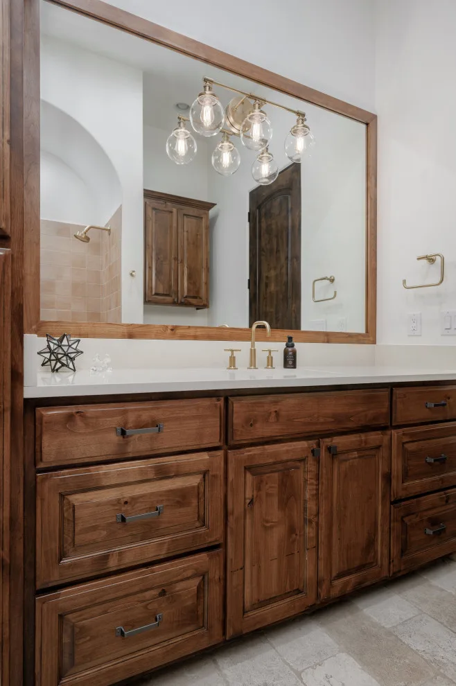 Italian Master Bath at Spanish Oaks by New Creations Custom Kitchen And Bath - Photo 4
