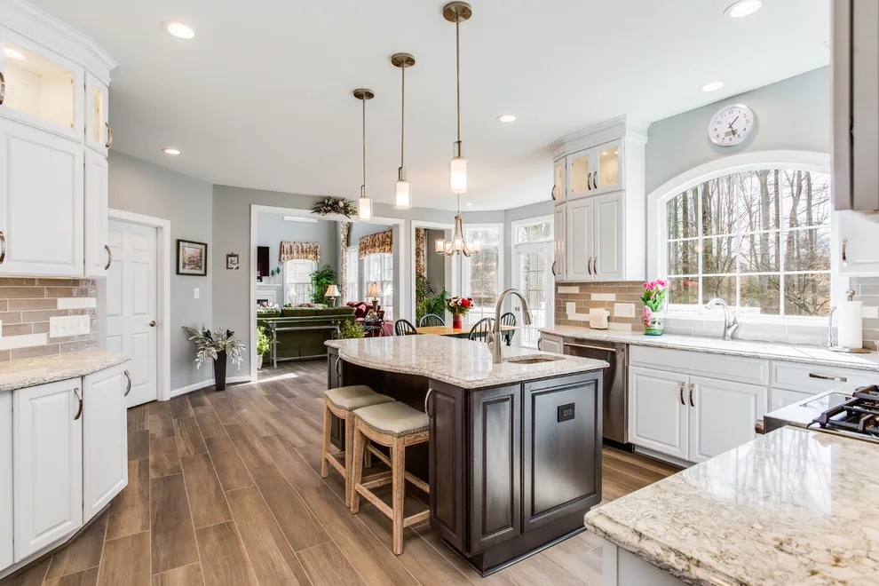 Elegant Transitional Kitchen in Springfield 11810 by Foster Remodeling Solutions, Inc. - Photo 7
