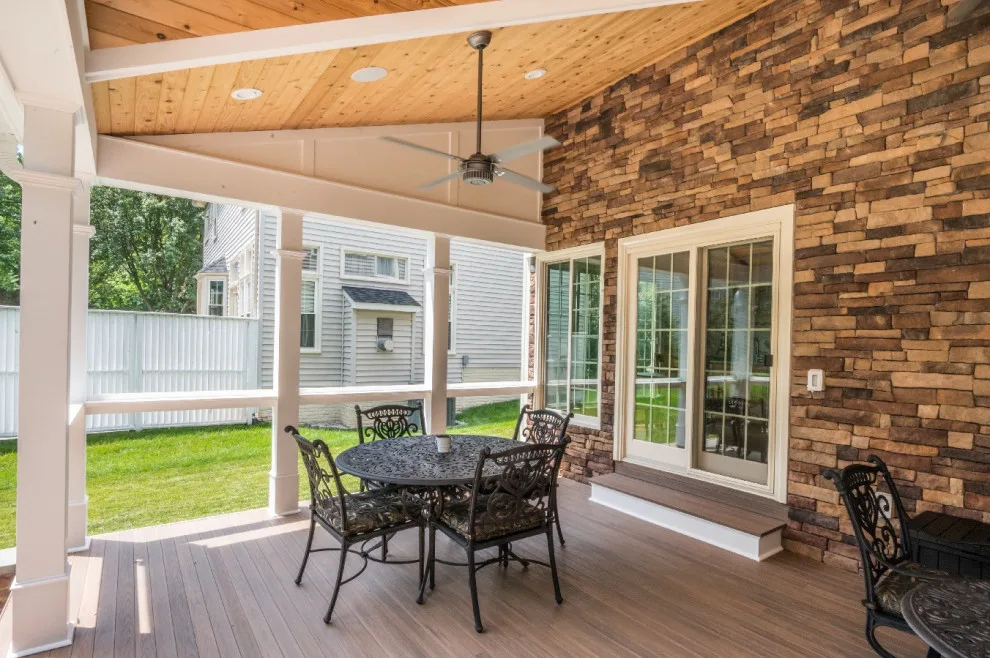 Springfield Classic Patio with Outdoor Entertainment Space by Foster Remodeling Solutions, Inc. - Photo 2