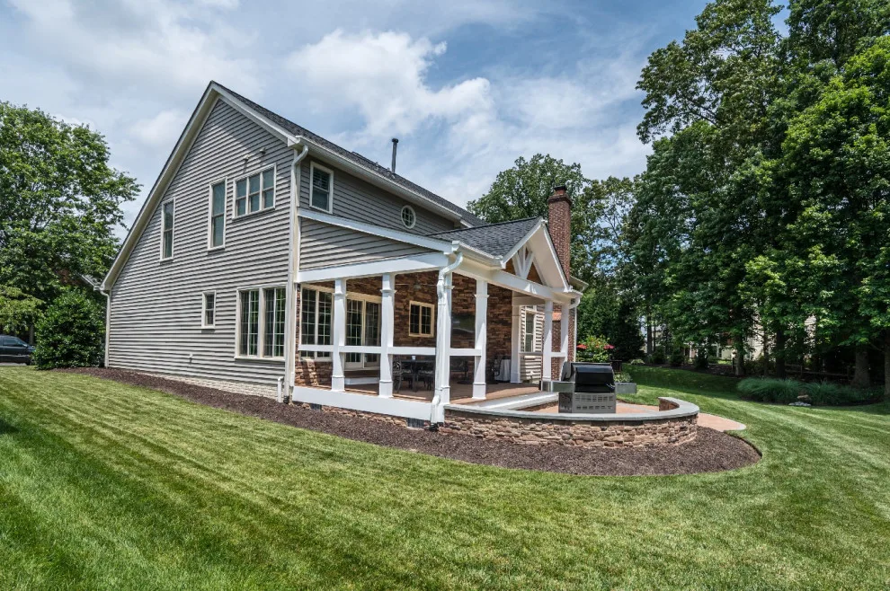 Springfield Classic Patio with Outdoor Entertainment Space by Foster Remodeling Solutions, Inc. - Photo 12