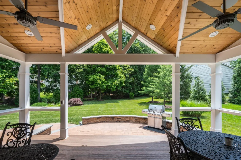 Springfield Classic Patio with Outdoor Entertainment Space by Foster Remodeling Solutions, Inc. - Photo 10