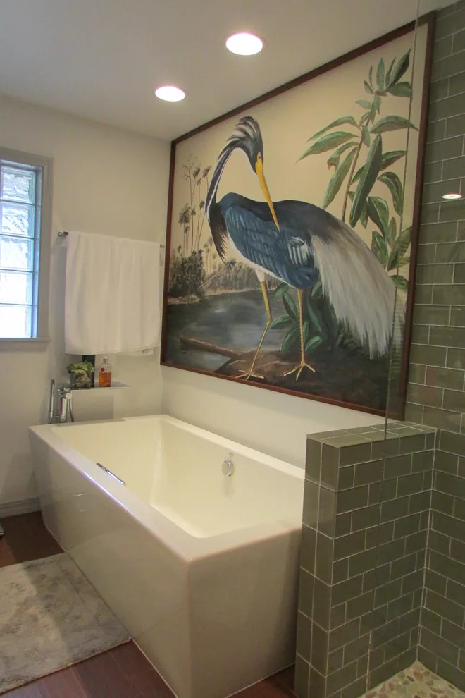 Shreveport SpringLake bathroom renovation by Woodshapers - Photo 5