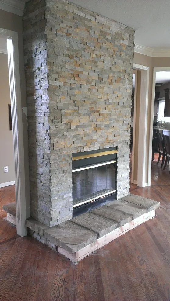 Layered Stone Hearth by Tile KC - Photo 3