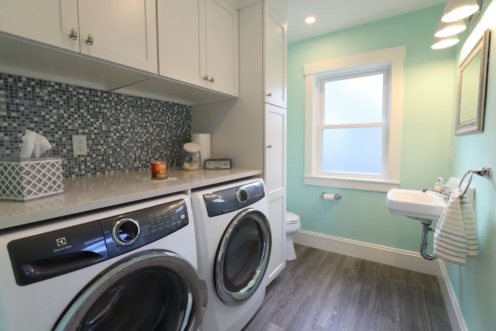 Stoneham Culinary and Laundry Room by Godfrey Design-Build, LLC - Photo 8