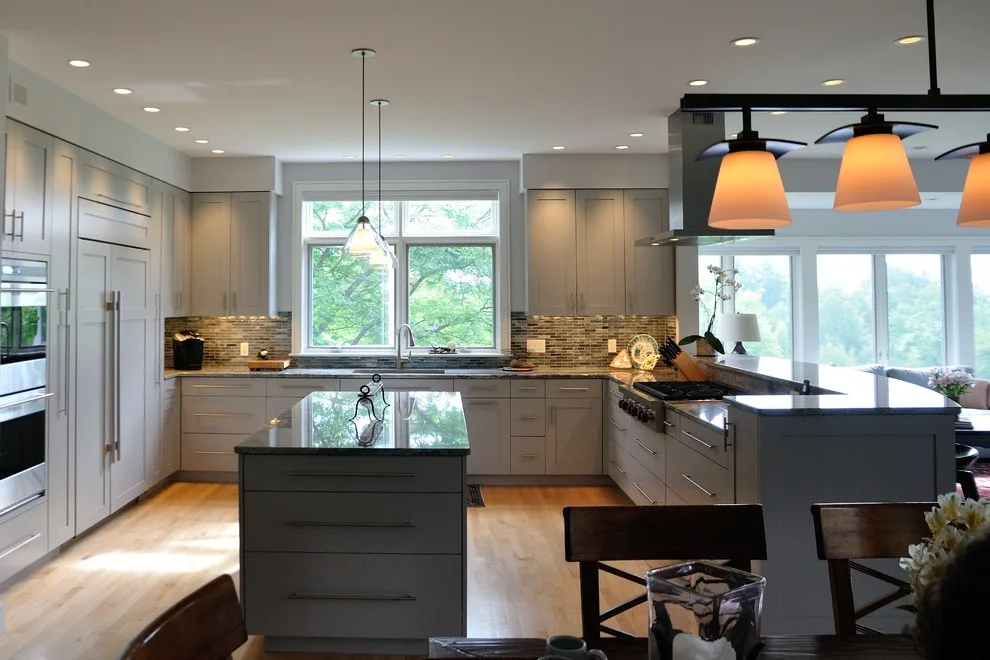Transitional Kitchen in Stowe Grey by Dovetail Designs By Jenny Volk - Photo 3