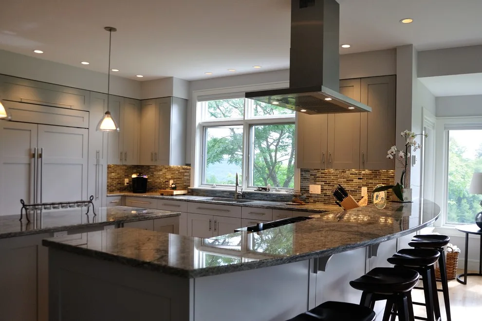 Transitional Kitchen in Stowe Grey by Dovetail Designs By Jenny Volk - Photo 7