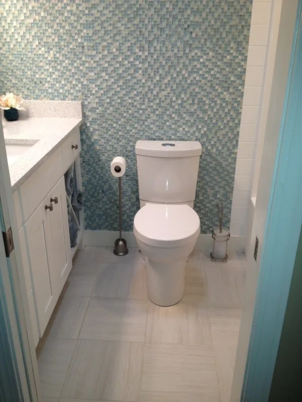 Stratham NH Bathroom Makeover by The Design Center At Ricci Lumber - Photo 3