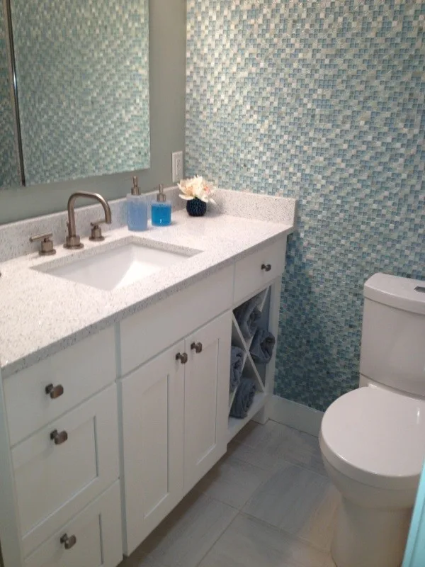 Stratham NH Bathroom Makeover by The Design Center At Ricci Lumber - Photo 4