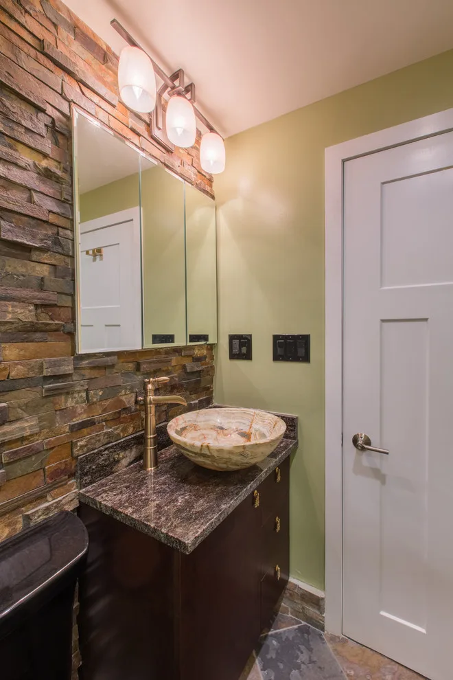 Gorgeous Bathroom: Illuminated Onyx Wall by Eastside Design & Build Inc. - Photo 5