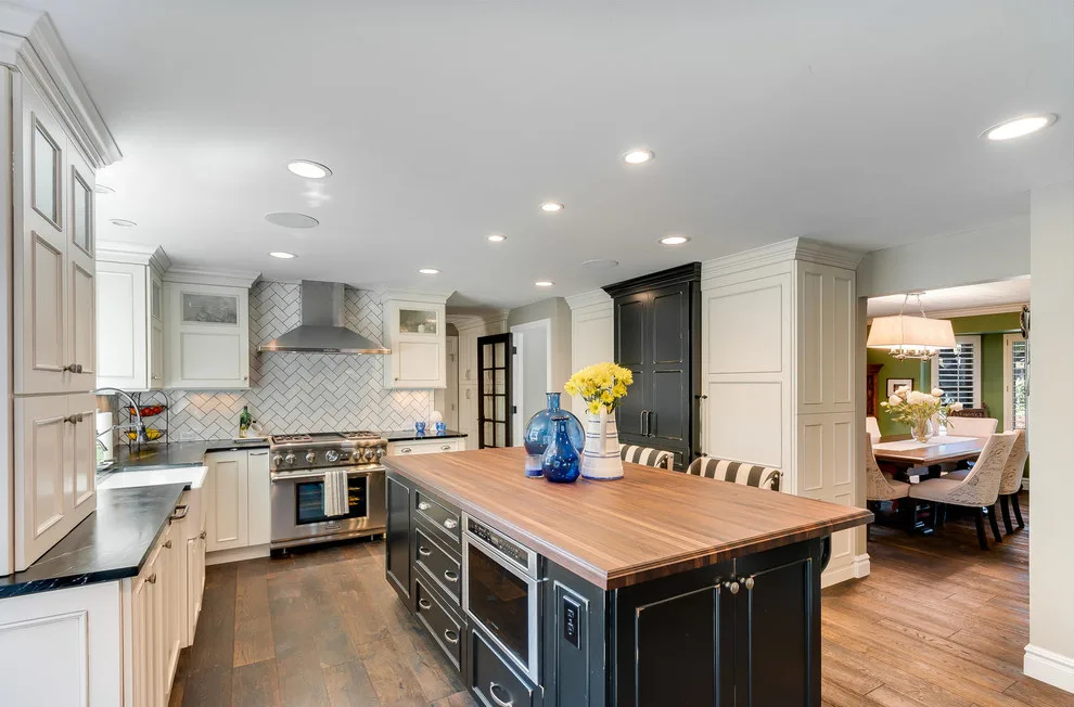 Elegant Transitional Kitchen Designed by Jeanne Wisner by Kitchens On Broadway - Photo 2