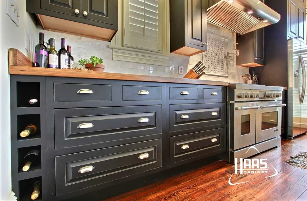 Georgetown Maple Mustard with a Black & Spicy Twist by Haas Cabinets - Photo 6