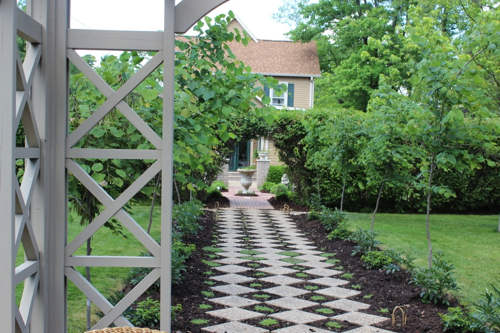 Victorian Style Landscape in Downtown Carmel, IN by Eagleson Landscape Co. - Photo 7