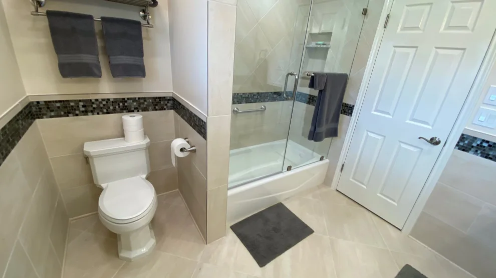 Sugar Land Visitor Bathroom by Vick Construction & Remodeling - Photo 2