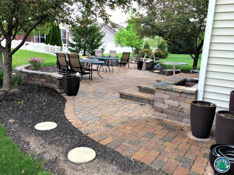 A Giant Custom Patio by Eagleson Landscape Co. - Photo 4