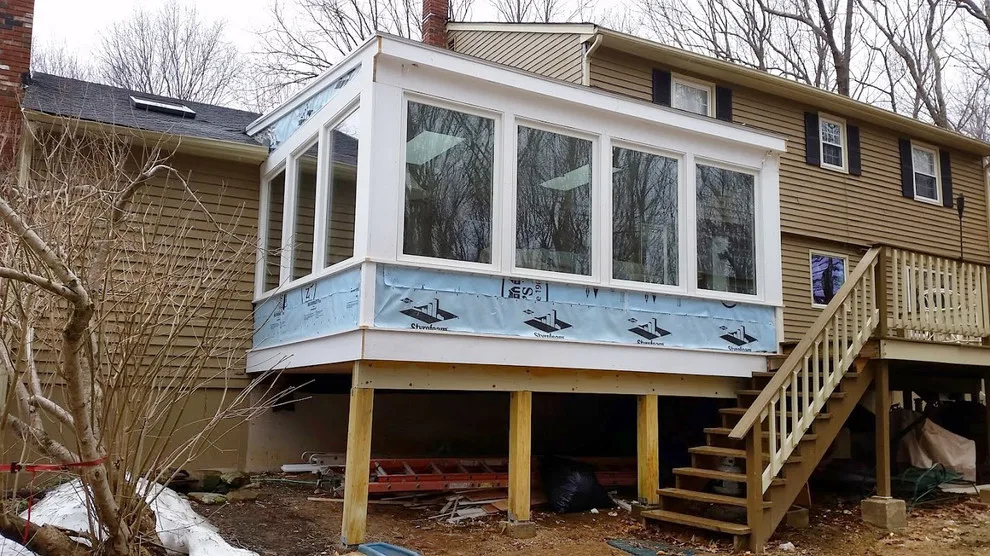 Sunroom Renovation by Belle Ville Design Build - Photo 21