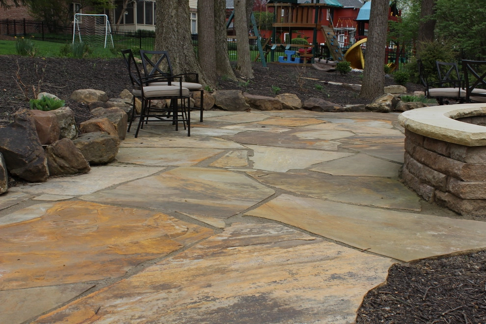 Upscale Patio in the Woods by Eagleson Landscape Co. - Photo 3