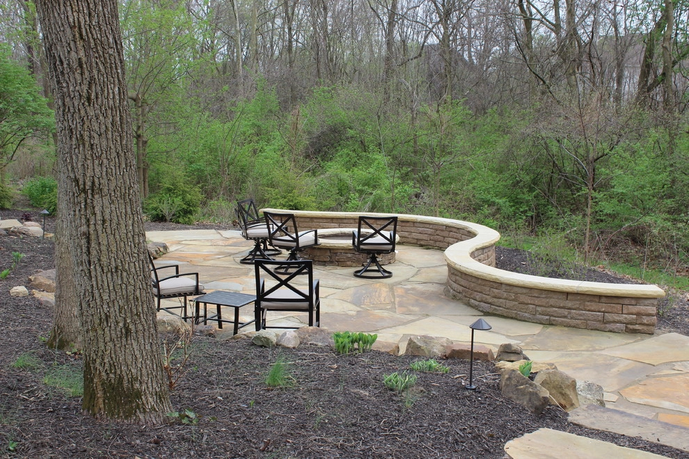 Upscale Patio in the Woods by Eagleson Landscape Co. - Photo 5