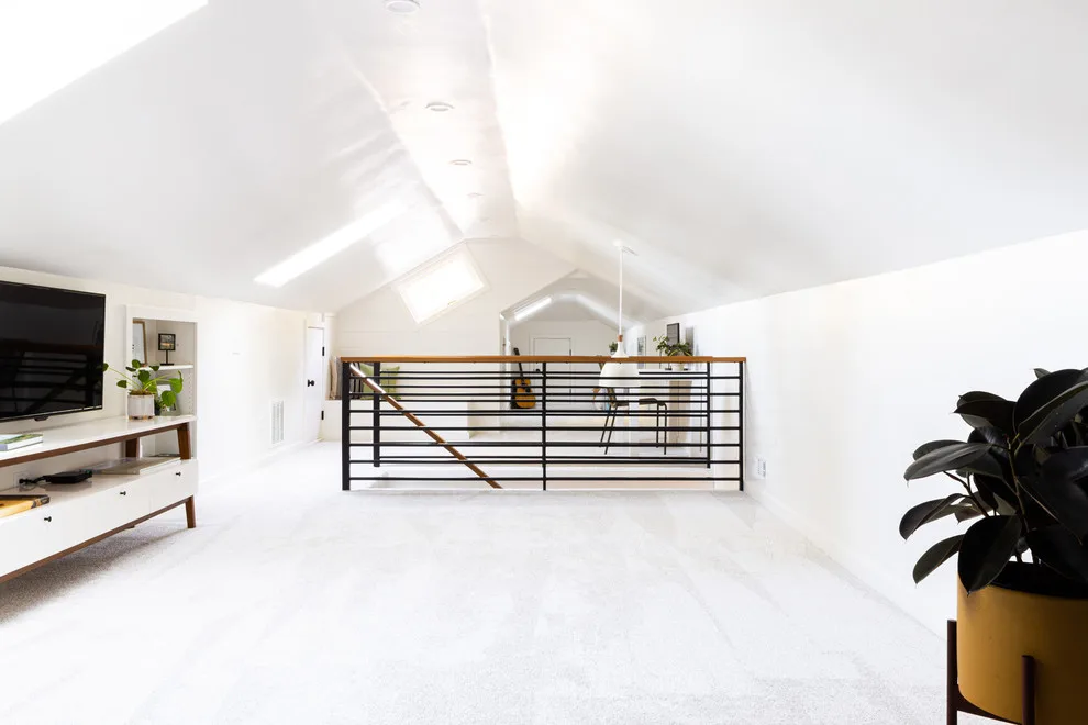 SW Portland Attic Renovation by Straight Line Design And Remodeling - Photo 2