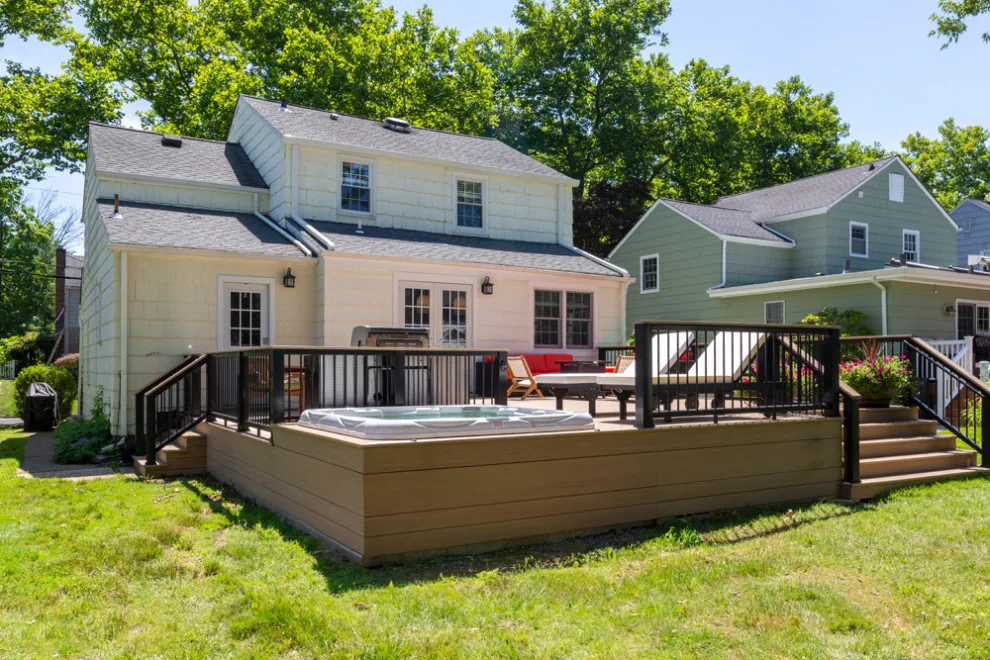 Chatham, NJ Tallmadge Avenue Deck by KraftMaster Renovations - Photo 7