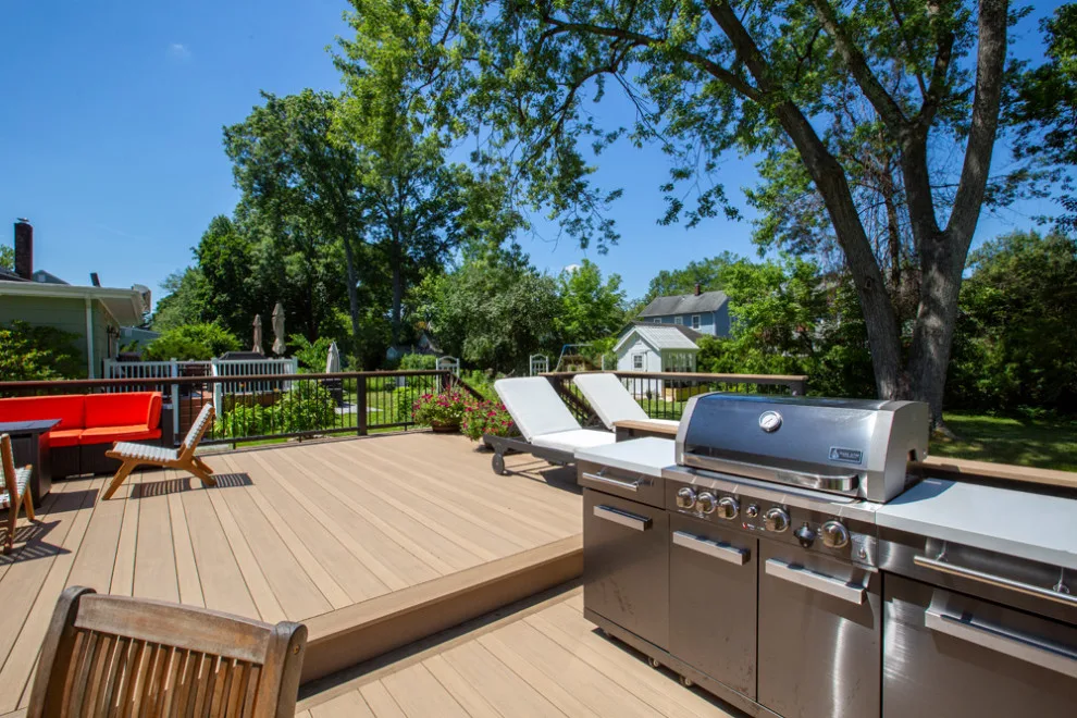 Chatham, NJ Tallmadge Avenue Deck by KraftMaster Renovations - Photo 5