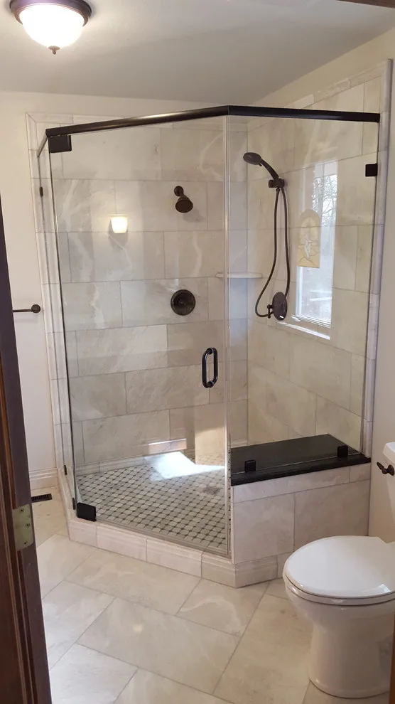 The Elegant Marble Shower Space by The House Dr - Photo 4
