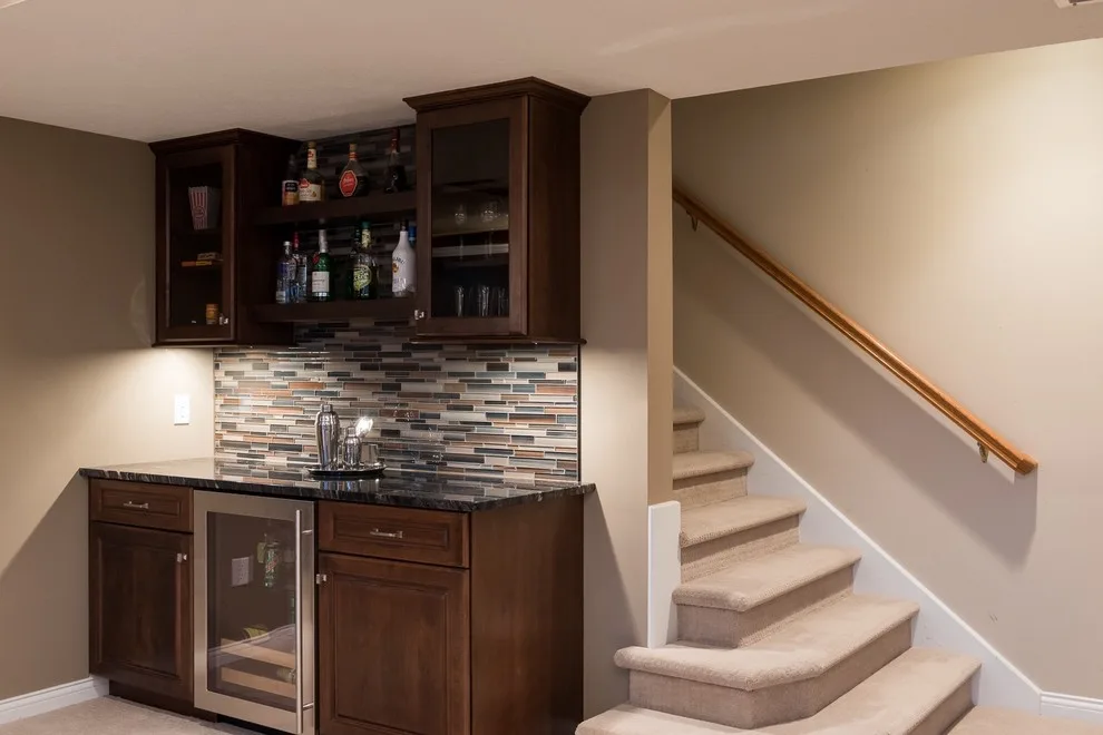 Carmel, IN Theater and Gaming Basement - 2015 by The HomeWright, LLC - Photo 2