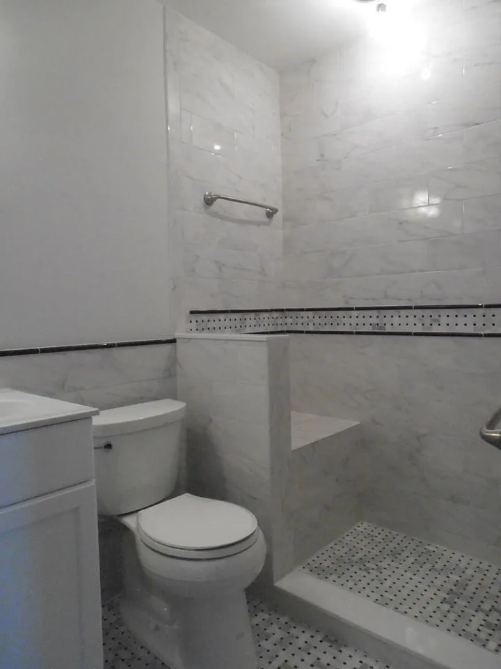 Eternal Monochrome Marble Bathroom by Design Phase Kitchens & Baths, Inc. - Photo 3