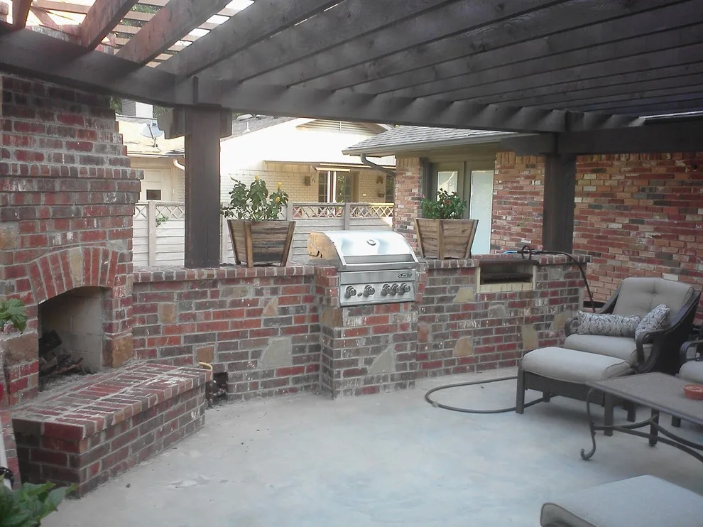 Tinkeman Patio Kitchen and Pergola by Kentex Construction - Photo 13